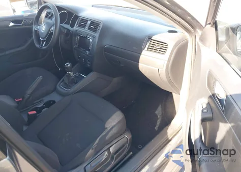 2015 Volkswagen Jetta 2.0L S z USA, uszkodzony, nr VIN 3VW1K7AJ9FM288103